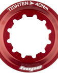 Hope Center Lock Disc Lockring - Red