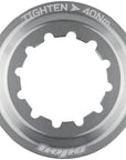 Hope Center Lock Disc Lockring - Silver