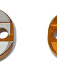 Hope Tech 4 Brake Lever Reservoir Lid - Orange Pair