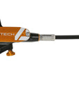 Juego de freno de disco y palanca Hope Tech 4 E4 - Trasero Hidráulico Post Mount Naranja