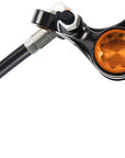 Juego de freno de disco y palanca Hope Tech 4 E4 - Trasero Hidráulico Post Mount Naranja