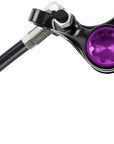 Juego de freno de disco y palanca Hope Tech 4 E4 - Trasero hidráulico, montaje en poste, morado