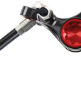 Juego de freno de disco y palanca Hope Tech 4 E4 - Trasero Hidráulico Post Mount Rojo