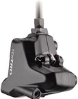 Tektro HD-R280 Disc Brake and Lever - Rear Hydraulic Flat Mount Black