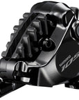 Shimano 105 BR-R7170 Road Hydraulic Disc Brake Caliper - Rear Flat Mount L03A Resin Pads Fins