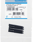 Shimano Sealed End Cap with Tongue and Shield - 4mm I.D Pack of 4