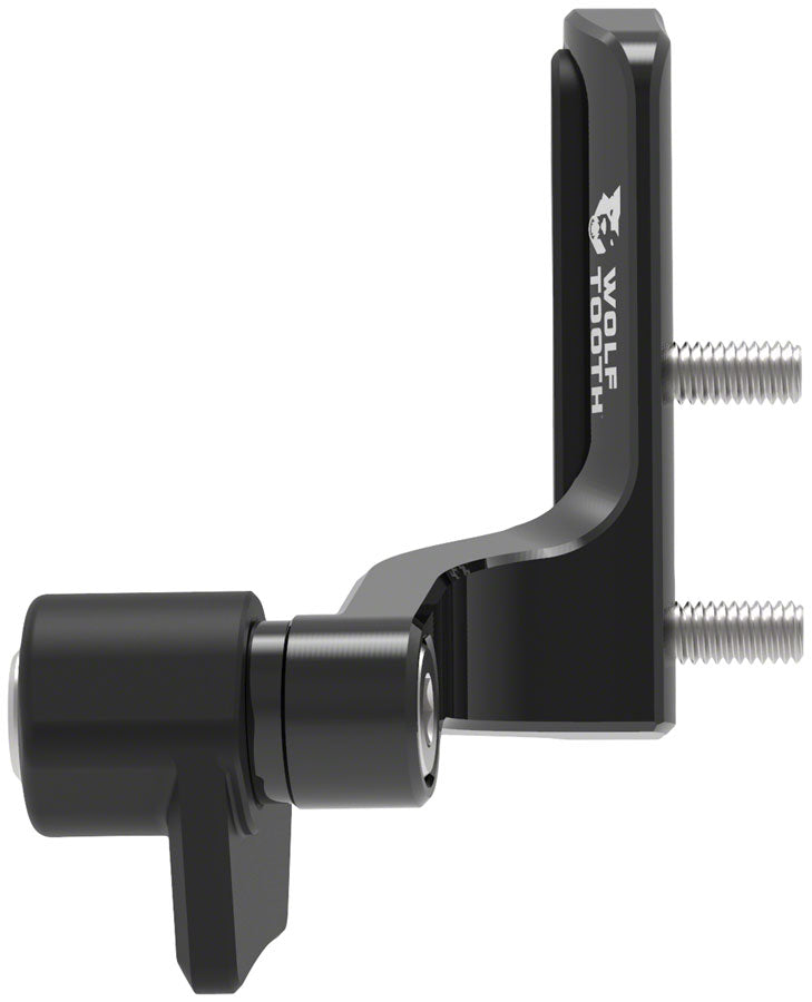 Wolf Tooth LoneWolf Aero Chainguide - Braze-On High-Mount For use Cervelo S5 BLK