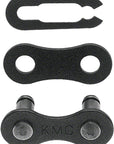KMC Z410 Master Link - Single Speed 1/2" x 1/8" Black 25 Pairs