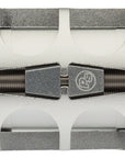 Eje de pedalier ligero excéntrico Bushnell Problem Solvers - 68 mm x 54 mm, plateado