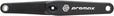 Promax HF-3 Hollow Hot Forged Crankset - 170mm 2-PC Direct Mount SRAM 3-Bolt 30mm Spindle BLK