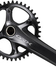 Shimano GRX FC-RX810-1 Crankset - 175mm 11-Speed 42t 110 BCD Hollowtech II Spindle Interface BLK