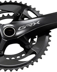 Shimano GRX FC-RX810-2 Crankset - 172.5mm 11-Speed 48/31t 110/80 BCD Hollowtech II Spindle Interface BLK