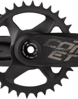 Full Speed Ahead Comet HD Modular 1x Crankset - 175mm Shimano 12-Speed 32t Direct Mount MegaExo Spindle BLK 177mm Q-Factor