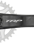 TRP CK-9050 EVO Crankset - 165mm 12-Speed For 68/73mm Frame BB DM CINCH Chainring Interface 30mm Spindle Carbon BLK/Silver