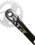 Shimano XTR FC-9220 Enduro Crankset - 170mm 12-Speed 1x Direct Mount Hollowtech II Hollow-Forged Crankarms BLK/Silver