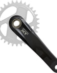 Shimano Deore XT FC-M8200 Crankset - 160mm 1x Direct Mount Hollowtech II Hollow-Forged Crankarms BLK