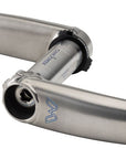 Juego de bielas de titanio Cane Creek eeWings All-Road de 172,5 mm, 8 tornillos, montaje directo, eje de 30 mm, titanio cepillado