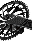 FSA K-Force Team Edition Crankset 2x 50/34T Chainrings 165mm Arm Length Direct Mount Interface 386EVO Spindle Shimano 12-Speed – BLK