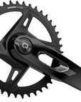 SRAM Rival 1x XPLR AXS Power Meter Wide Crankset - 170mm 12/13-Speed 42t 8-Bolt Direct Mount DUB PM Spindle BLK E1