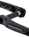 Juego de bielas RaceFace Aeffect de 175 mm con montaje directo CINCH y eje RaceFace EXI, interfaz negra