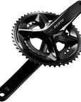 Juego de bielas Shimano 105 FC-R7100 - 160 mm, 12 velocidades, 50/34 dientes, 110 BCD asimétrico, interfaz de eje Hollowtech II, negro