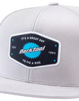 Park Tool HAT-10XL Snapback Hat - Light Gray X-Large