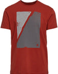 Black Diamond Block Print Mountain Tee - Red Rock Mens Small