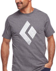 Black Diamond Chalked Up Tee - Charcoal Heather Mens Small