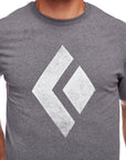 Black Diamond Chalked Up Tee - Charcoal Heather Mens Small