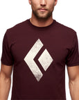 Black Diamond Chalked Up Tee - Port Mens Small
