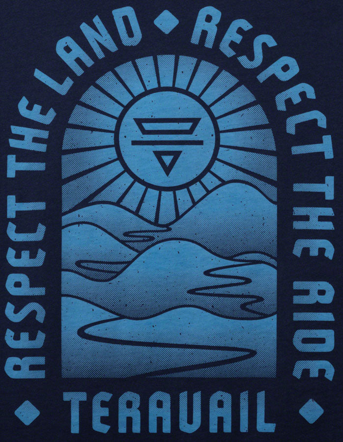 Camiseta Teravail Landmark - Azul marino unisex talla XS