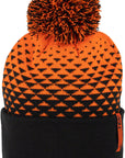 45NRTH Last Light Pom Hat - Orange/Black One Size