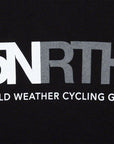 Sudadera con capucha y logotipo de 45NRTH - Unisex, negra, talla extragrande
