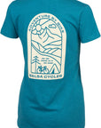Camiseta de campamento Salsa para mujer - Verde azulado grande