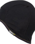 Gorra de ciclismo ligera de lana Stavanger 45NRTH 2024 - Negra (talla pequeña/mediana)