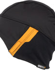 Gorra de ciclismo resistente al viento 45NRTH 2024 Stovepipe - Negra (talla pequeña/mediana)
