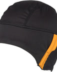 Gorra de ciclismo resistente al viento 45NRTH 2024 Stovepipe - Negra (talla pequeña/mediana)