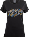 Camiseta de lana difusora 45NRTH para mujer - Talla pequeña, negra