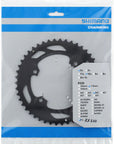 Shimano FC-RX600-10 Chainring - 46t 110 BCD For 2x10 Black