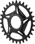RaceFace Narrow Wide Direct Mount CINCH Steel Chainring - Shimano 12-Speed requires Hyperglide+ compatible chain 30t BLK