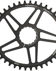 Wolf Tooth Elliptical Direct Mount Chainring - 42t RaceFace/Easton CINCH Direct Mount 3mm Offset Drop-Stop Flattop Compatible - Black