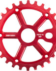 Odyssey Utility Pro Guard Sprocket - 28t Anodized Red