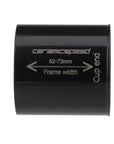 Pedalier CeramicSpeed PF4630 - Eje PF30/BBright/386EVO de 30 mm, color negro
