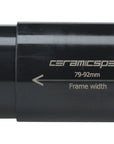 Pedalier CeramicSpeed PF4630 - Eje PF30/BBright/386EVO de 30 mm, pistas revestidas en negro