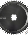Wolf Tooth Aero Direct Mount Chainring - 50t Direct Mount SRAM 8-Bolt Drop-Stop B BLK