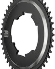 Wolf Tooth Aero 107 BCD Chainring - 48t Optimized SRAM Eagle Flaptop Chains Drop-Stop B BLK