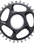 Plato ancho RaceFace ERA de montaje directo - 30 dientes DM CINCH para cadena compatible con Shimano HG+ de 12 velocidades, color negro