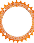 RaceFace 1x Narrow Wide Chainring - 30t 104 BCD 10-12-Speed 7075 Aluminum Orange