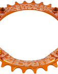 RaceFace 1x Narrow Wide Chainring - 30t 104 BCD 10-12-Speed 7075 Aluminum Orange