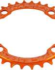 RaceFace 1x Narrow Wide Chainring - 36t 104 BCD 10-12 Speed 7075 Aluminum Orange